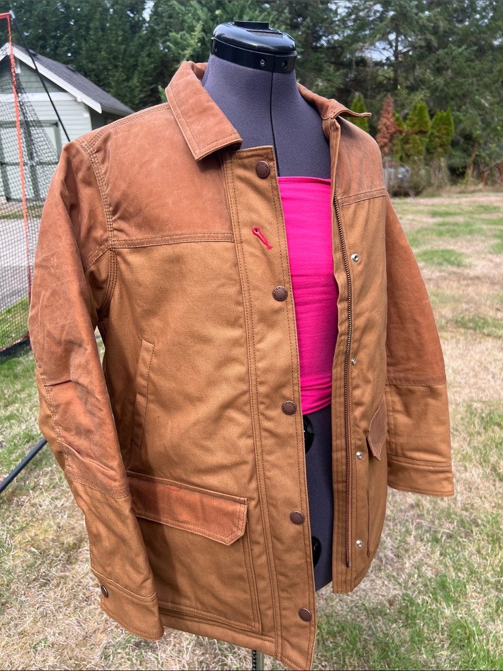 Dickies Brown Workwear Duck Canvas Utility Jacket